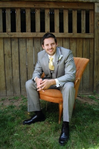 Tuxedos + Suits by Street Tuxedo - Yellow and Gray