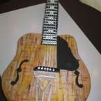 Nashville Groom Cake - Guitar