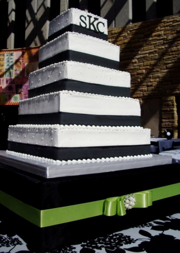 The Bake Shoppe Black Band Cake