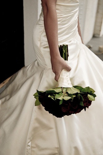 Enchanted Florist Rose Bouquet in Hand