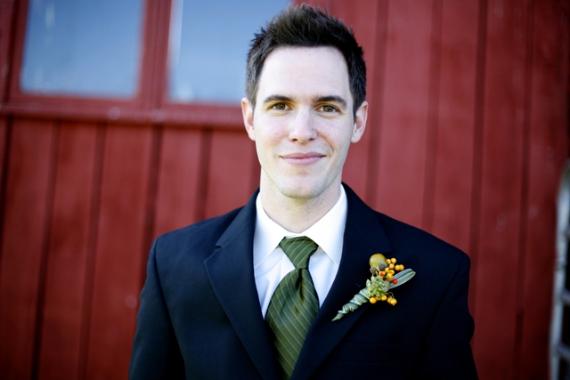 Enchanted Florist Farm Wedding Groom