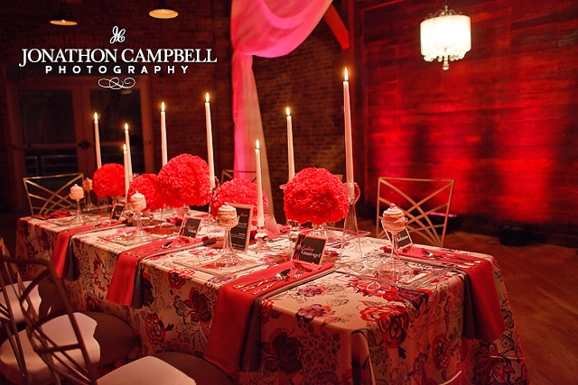 Vintage Retro Wedding Design by Swizzle Events Table Setting Side View