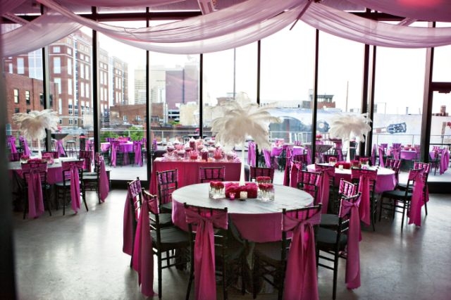 Pink Hollywood Nashville Wedding Premier W.E.D. at One Eleven Reception