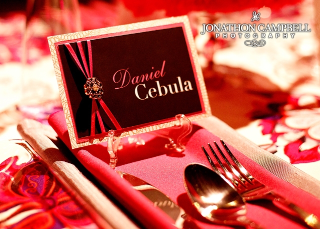 Vintage Retro Wedding Design by Swizzle Events Table Card