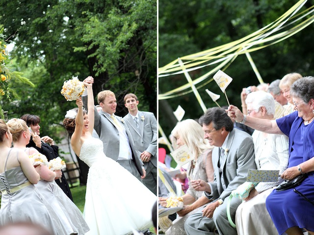 zoo nashville wedding diy crafty yellow and grey