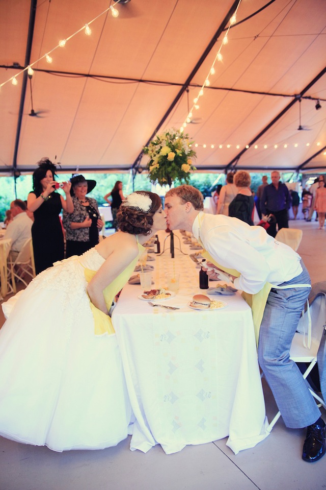 zoo nashville wedding diy crafty yellow and grey