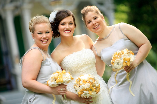 zoo nashville wedding diy crafty yellow and grey