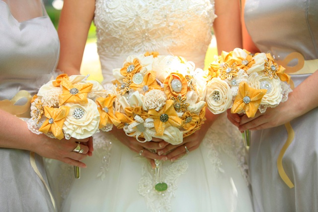 zoo nashville wedding diy crafty yellow and grey