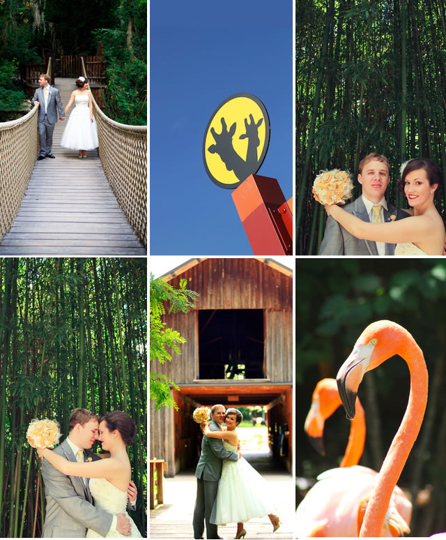 zoo nashville wedding diy crafty yellow and grey